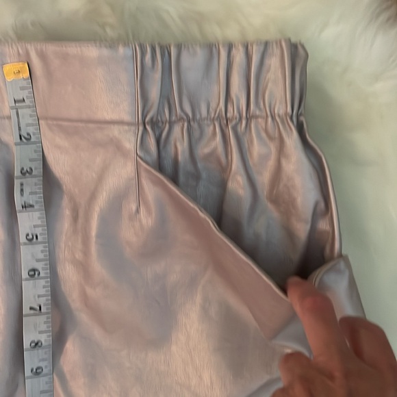 Zara NWOT pleather skirt - Picture 4 of 6